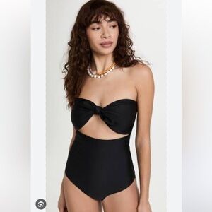 Mikoh Lana One Piece Swimsuit in Black